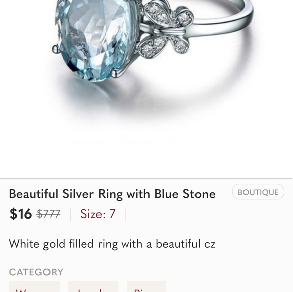 Silver ring - Picture 7 of 8